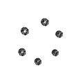 Ducabike - DBK Special Parts Ring Gear Sprocket Nuts for Triumph (set of 6) - M8 x1.25